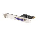 StarTech.com 1-Port Parallel PCIe Card - PCI Express to Parallel DB25 Adapter Card - Desktop Expansion LPT Controller for Printers, Scanners & Plotters - SPP/ECP - Standard/Low Profile