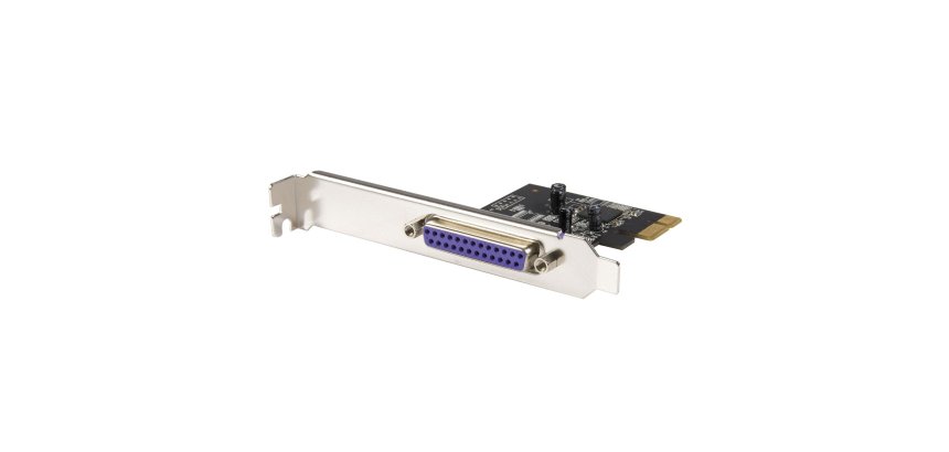 StarTech.com 1-Port Parallel PCIe Card - PCI Express to Parallel DB25 Adapter Card - Desktop Expansion LPT Controller for Printers, Scanners & Plotters - SPP/ECP - Standard/Low Profile