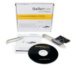 StarTech.com 1-Port Parallel PCIe Card - PCI Express to Parallel DB25 Adapter Card - Desktop Expansion LPT Controller for Printers, Scanners & Plotters - SPP/ECP - Standard/Low Profile