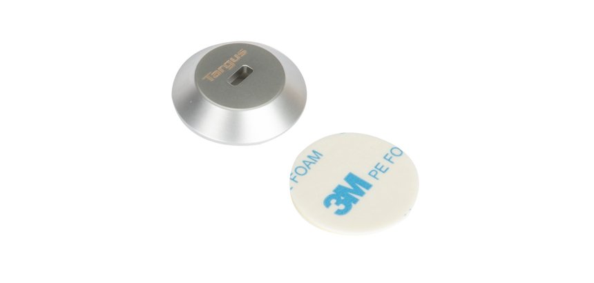 Targus ASP001GLX accesorio para candado de cable Placa Plata