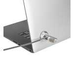 Targus ASP001GLX accesorio para candado de cable Placa Plata