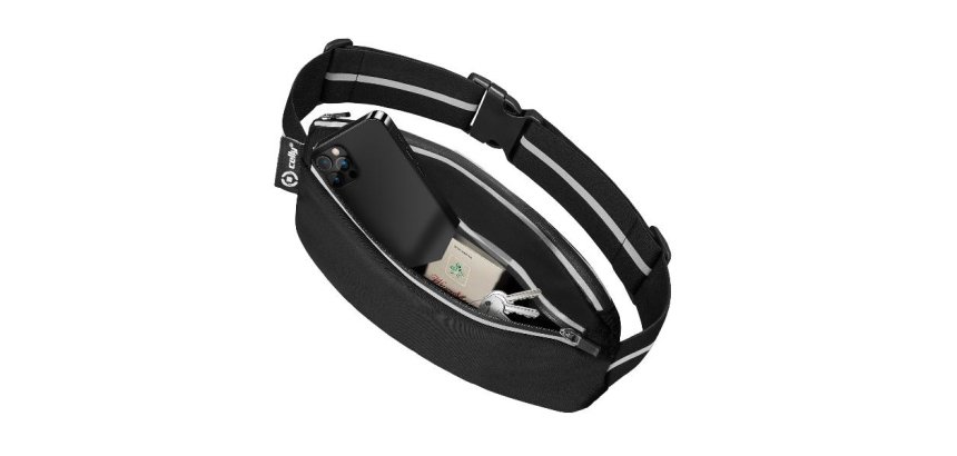 Celly RUNBSPORT waist bag Nylon Black