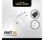 OtterBox EU Wall Charger 20W - 1X USB-C 20W USB-PD, Cloud Dust White