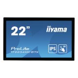 iiyama ProLite TF2234MC-B7X écran plat de PC 54,6 cm (21.5") 1920 x 1080 pixels Full HD LED Écran tactile Multi-utilisateur Noir