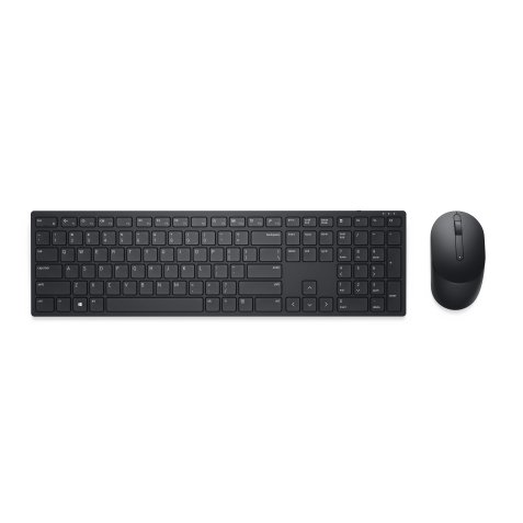 DELL KM5221W toetsenbord Inclusief muis Kantoor RF Draadloos AZERTY Belgisch Zwart