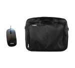 Pack Maletín para portátil 15,6" / 39,6 cm Nilox Essential 2 + Ratón USB