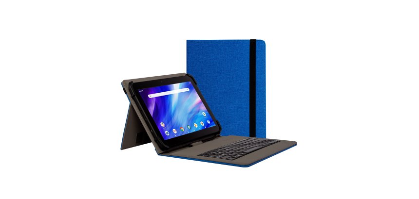 Nilox FUNDA TECLADO USB DE 9,7" A 10.5" AZUL