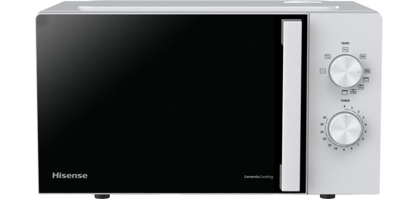 Hisense H20MOWP1HG Bianco Microonde combinato Superficie piana 20 L 700 W