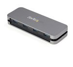 StarTech.com Hub USB 3.0 à 4 Ports - USB-A vers 4x USB-A - Mini Hub USB 3.2 Gen 1 Type-A SuperSpeed 5Gbps - Alimenté par Bus - Concentrateur USB avec Câble Long de 28cm et Gestion des Câbles