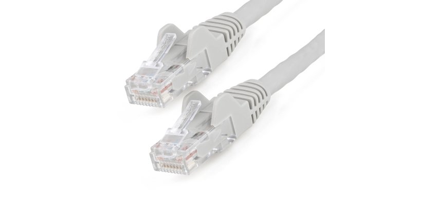 Netwerkkabel StarTech.com N6LPATCH2MGR grijs 2 m Cat6 U/UTP (UTP)