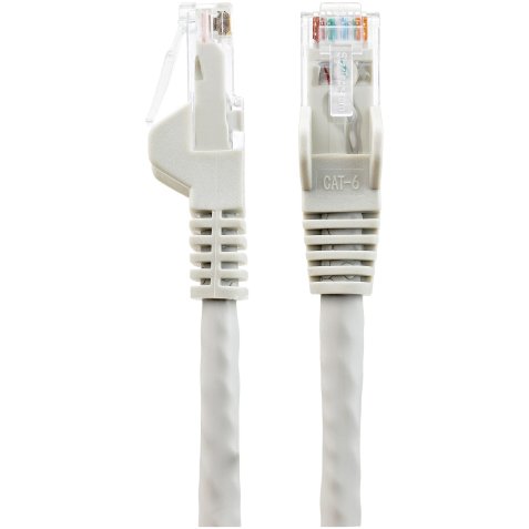 StarTech.com N6LPATCH2MGR câble de réseau Cat6 U/UTP (UTP) gris 2 m