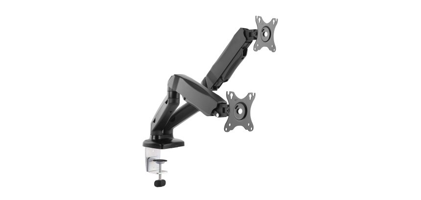 Equip Soporte de sobremesa para dos monitores interactivos de 17"-32