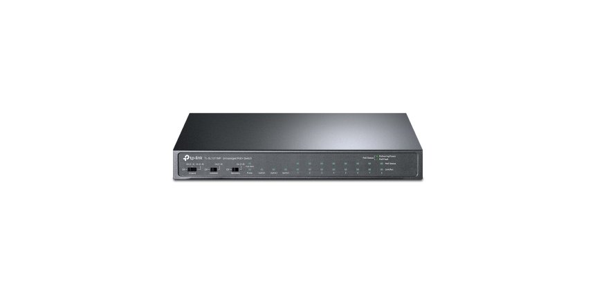 TP-Link TL-SL1311MP switch No administrado Fast Ethernet (10/100) Energía sobre Ethernet (PoE) Negro
