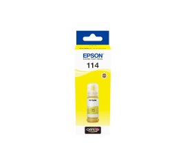 Tinta epson t114 eco tank et-8500 / 8550 amarillo botella 70 ml