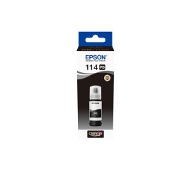 Tinta epson t114 eco tank et-8500 / 8550 negro photo botella 70 ml