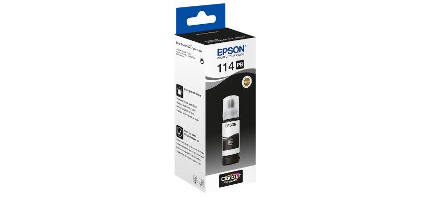 Epson 114 EcoTank Photo Black ink bottle