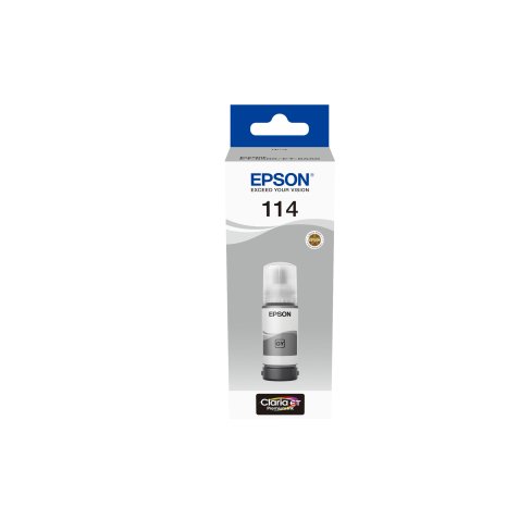 Tinta epson t114 eco tank et-8500 / 8550 gris botella 70 ml