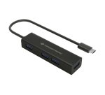Conceptronic HUBBIES07B hub di interfaccia USB 3.2 Gen 1 (3.1 Gen 1) Type-C 5000 Mbit/s Nero