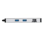 Targus DOCK423EU station d'accueil Avec fil USB 3.2 Gen 1 (3.1 Gen 1) Type-C Argent