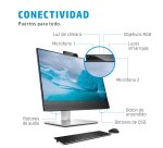 Monitor de videoconferencia HP E24mv G4 pantalla para PC 60,5 cm (23.8") 1920 x 1080 Pixeles Full HD Negro, Plata