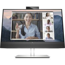 HP E24mv G4 computer monitor 60,5 cm (23.8") 1920 x 1080 Pixels Full HD Zwart, Zilver