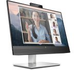 Monitor de videoconferencia HP E24mv G4 pantalla para PC 60,5 cm (23.8") 1920 x 1080 Pixeles Full HD Negro, Plata