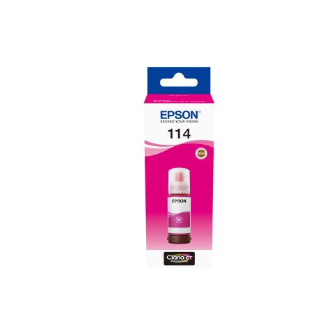 Tinta epson t114 eco tank et-8500 / 8550 magenta botella 70 ml