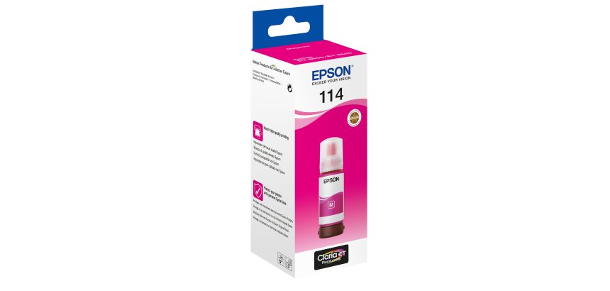 Epson 114 EcoTank Magenta ink bottle