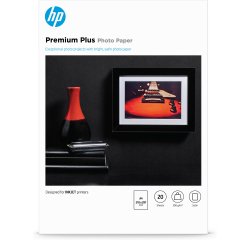 HP Papel fotográfico semibrillante Premium Plus - 20 hojas/A4/210 x 297 mm