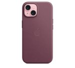 Apple Custodia MagSafe in tessuto Finewoven per iPhone 15 - Gelso