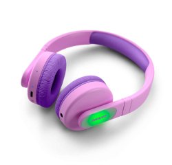 Philips TAK4206PK/00 hoofdtelefoon/headset Bedraad en draadloos Hoofdband Oproepen/muziek USB Type-C Bluetooth Roze