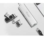 Equip Hub USB-C a USB 3.0 de 3 puertos con adaptador Gigabit