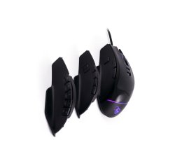 Deep Gaming ProSwap ratón Juego USB tipo A Óptico 5000 DPI
