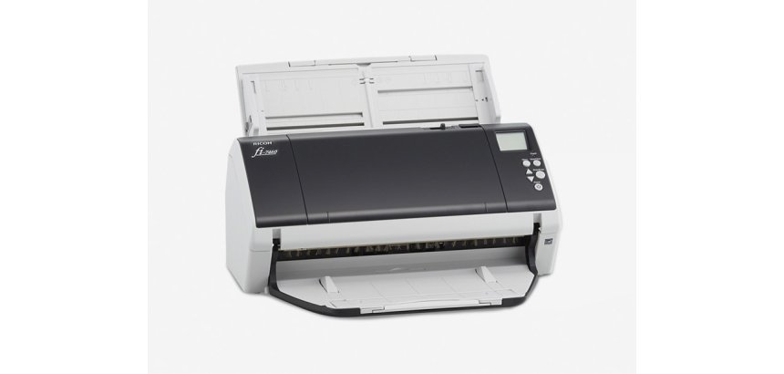 Ricoh fi-7460 Alimentador automático de documentos (ADF) + escáner de alimentación manual 600 x 600 DPI A3 Gris, Blanco