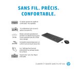 HP 330 Wireless Mouse and Keyboard Combination clavier Souris incluse Universel RF sans fil AZERTY Belge Noir