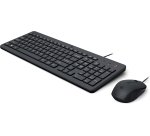 HP 150 WIRED MOUSE/KB COMBO FR clavier Souris incluse USB Noir