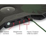 SureFire Bora système de refroidissement pour ordinateurs portables 43,2 cm (17") 1200 tr/min Noir