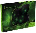SureFire Bora système de refroidissement pour ordinateurs portables 43,2 cm (17") 1200 tr/min Noir