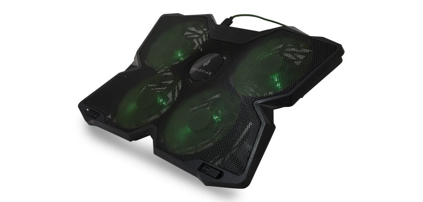 SureFire Bora système de refroidissement pour ordinateurs portables 43,2 cm (17") 1200 tr/min Noir