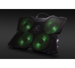 SureFire Bora système de refroidissement pour ordinateurs portables 43,2 cm (17") 1200 tr/min Noir