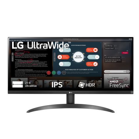 LG 29WP500-B 73,7 cm (29 Zoll) 2560 x 1080 Pixel UltraWide Full HD LED Schwarz