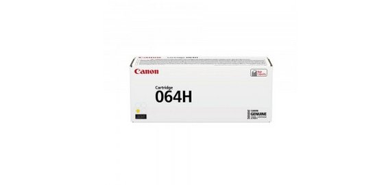 Canon 064H Cartouche de toner 1 pièce(s) Original Jaune