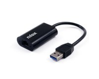 Nilox Adaptador de red USB 3.0 a Gigabit Ethernet RJ45