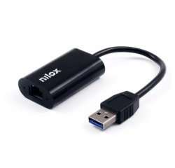 Nilox Adaptador de red USB 3.0 a Gigabit Ethernet RJ45