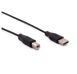 Nilox NXCUSBA01 USB cable 1.8 m USB A USB B Black