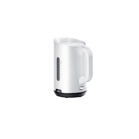 Bouilloire blanche 2200 W, capacité 1,7L. Ebullition rapide. L21,7xP16xH26cm