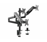 Equip Soporte de sobremesa para monitor triple de 17"-27