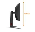 Ecran PC Aoc Gaming CU34G4Z 34" incurvé 240 Hz WQHD Noir et Rouge