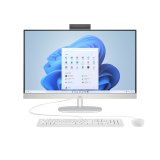 HP 27-cr0008nf Intel® Core™ i5 i5-1335U 68,6 cm (27") 1920 x 1080 pixels PC All-in-One 16 Go DDR4-SDRAM 512 Go SSD Windows 11 Home Wi-Fi 6 (802.11ax) Blanc