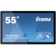 iiyama ProLite TF5539UHSC-B1AG computer monitor 139,7 cm (55") 3840 x 2160 Pixels 4K Ultra HD LED Touchscreen Multi-gebruiker Zwart